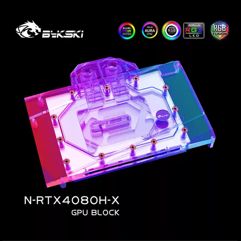 Rtx 4080 Water Cooling Block - Bykski製 NVIDIA GeForce RTX 4080 Reference