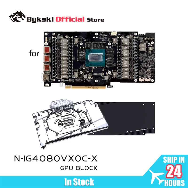Rtx 4080 Water Cooling Block - Bykski N-IG4080VXOC-X GPU ブロック、Colorful iGame RTX