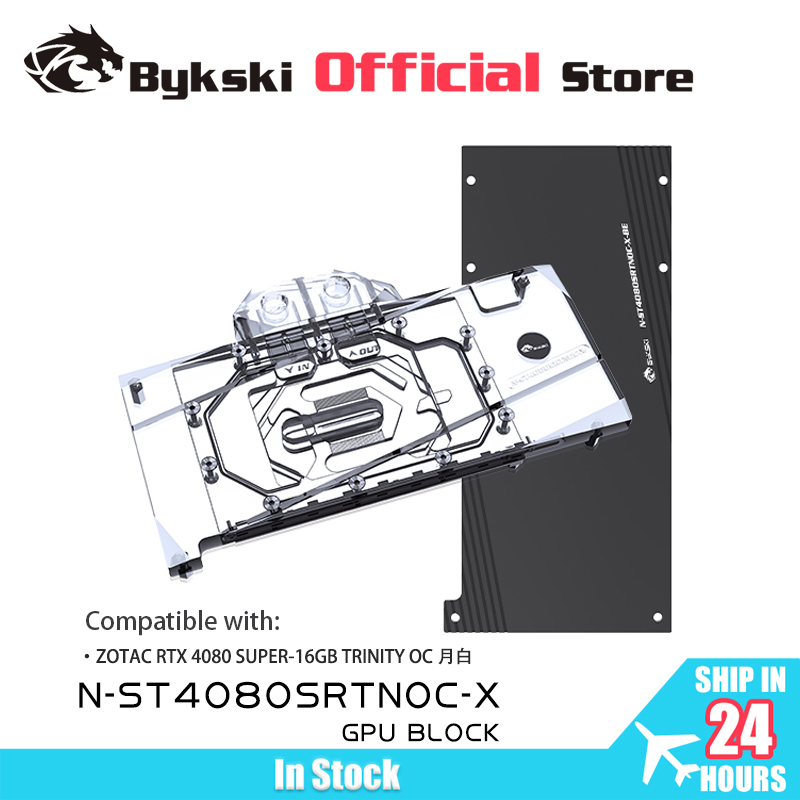 Rtx 4080 Super 16Gb - Bykski N-ST4080SRTNOC-X GPU ブロック ZOTAC RTX