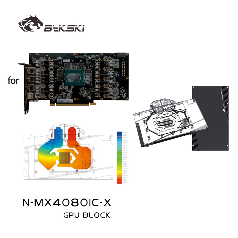 Rtx 4080 Water Cooling Block - Bykski N-MX4080IC-X GPU ブロック MAXSUN RTX