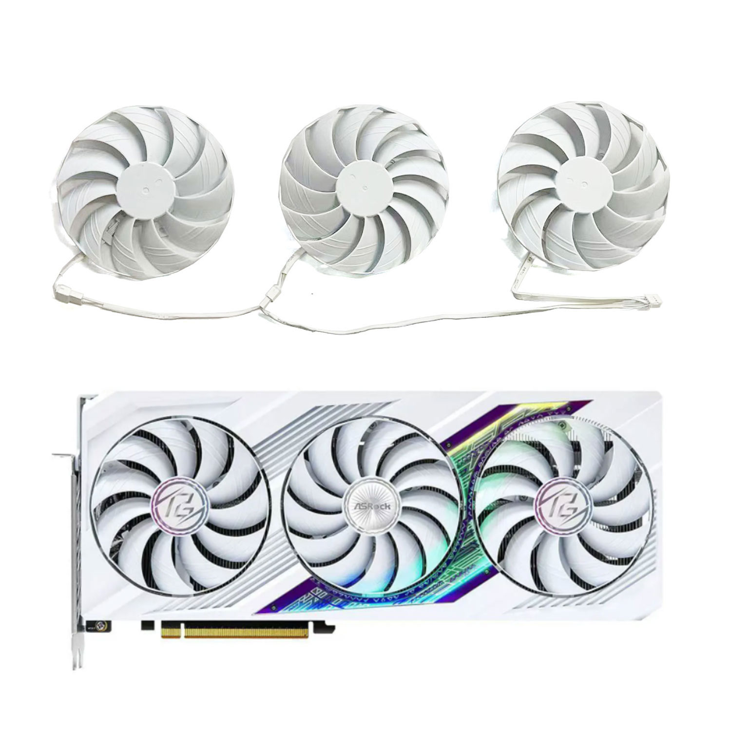 Rx 7900 Xt 20Gb - 新しい冷却ファン CF1010H12S RX 7900XT GPUファン Asrock