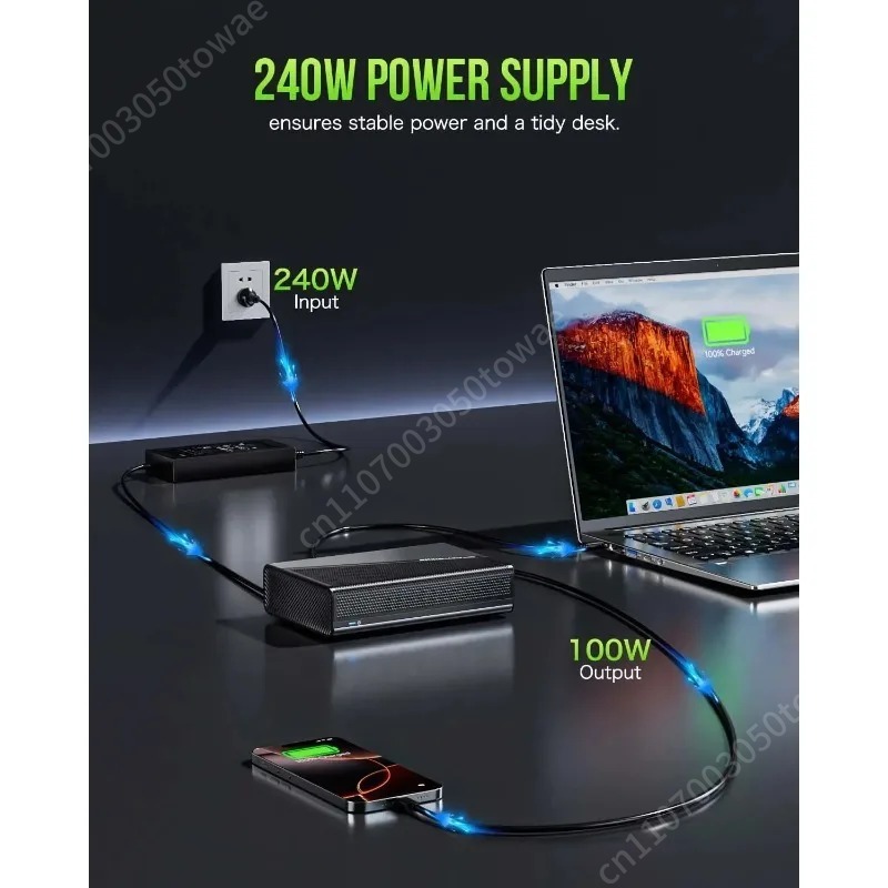 Oculink Gpu Dock Station - OcuLink 外部GPUドッキングステーション USB4 Type-C eGPUドック グラフィックカード拡張対応