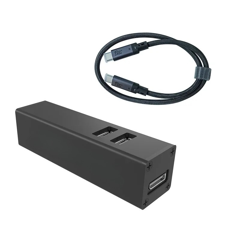 Oculink Gpu Dock Station - ノートパソコン用外付けGPUドック、T3 T4 Oculink Thunderbolt USB4高速接続対応、グラフィックカード拡張ステーション