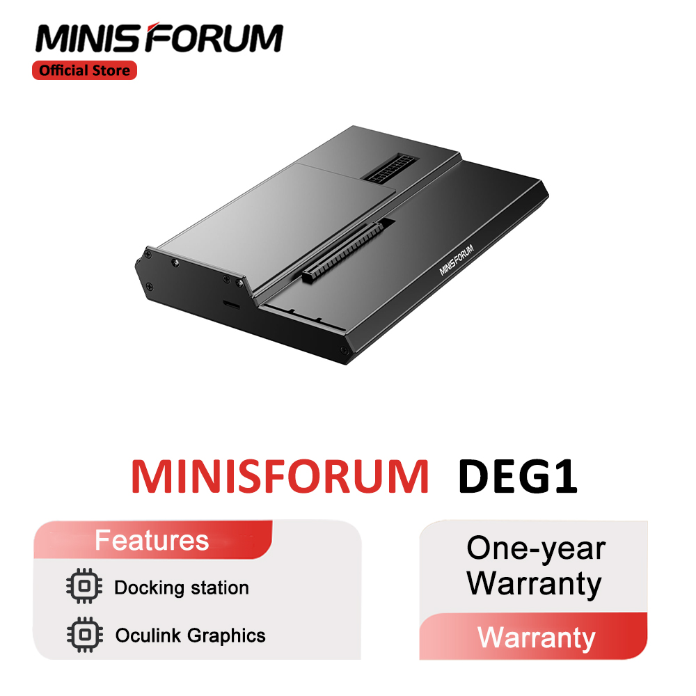 Oculink Gpu Dock Station - MINISFORUM DEG1 外部 GPU ドックステーションサポート ATX
