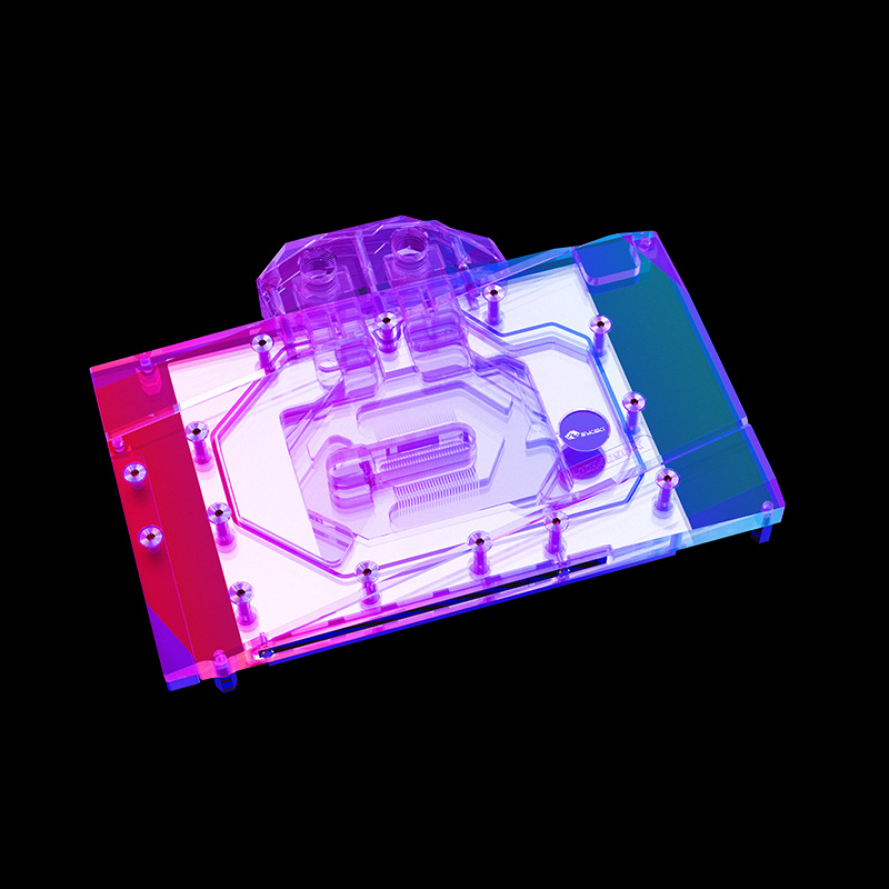 Rtx 4090 Water Block Full Cover - Bykski ウォータークーラー使用 INNO3D Geforce RTX 4090