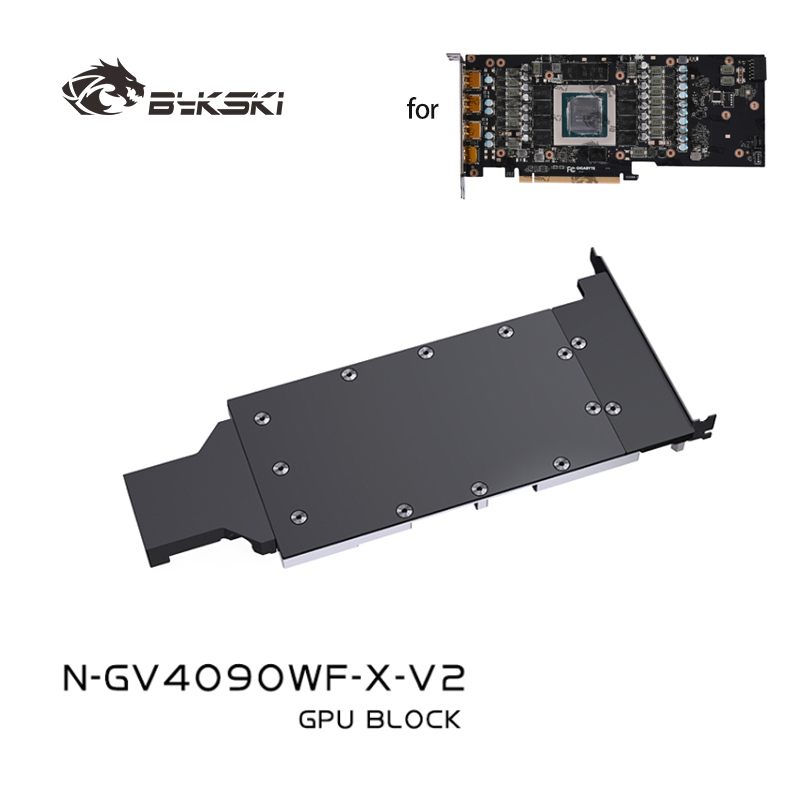 Bykski製GIGABYTE RTX 4090 WINDF - Rtx 4090 Water Block Full Cover のレビューと価格