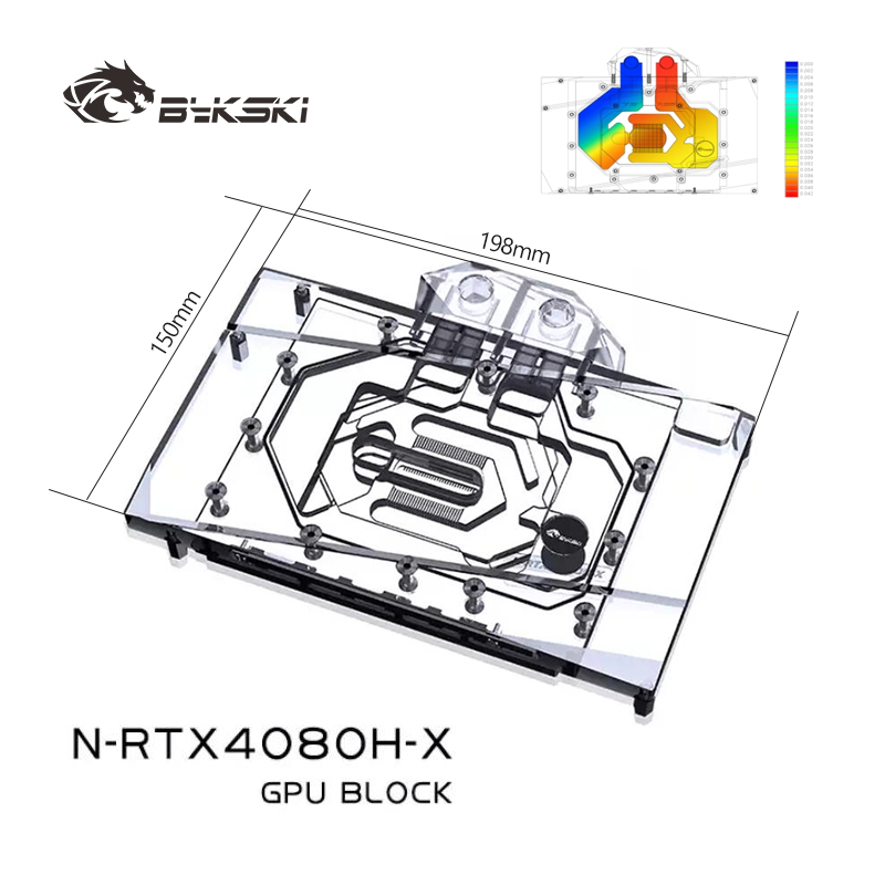 Bykski製 NVIDIA GeForce RTX 408 - Rtx 4080 Water Cooling Block のレビューと価格