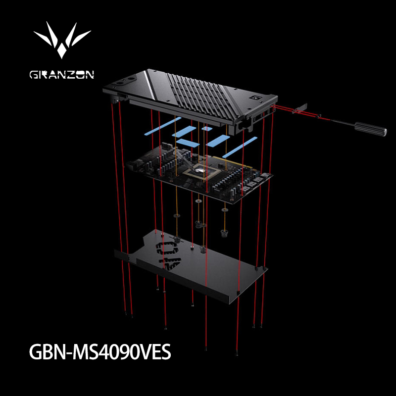 Granzon GPU ウォーターブロック MSI GeFo - Rtx 4090 Water Block Full Cover のレビューと価格