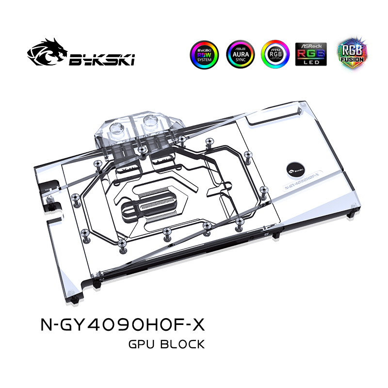 Bykski N-GY4090HOF-X GPUブロック G - Rtx 4090 Water Block Full Cover のレビューと価格