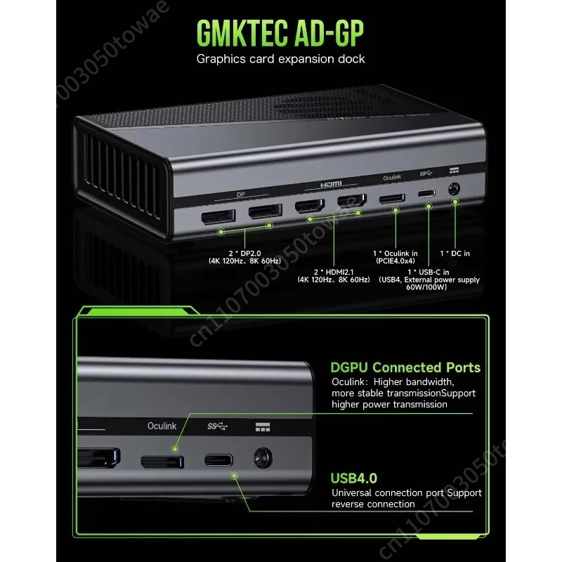 OcuLink 外部GPUドッキングステーション USB4  - Oculink Gpu Dock Station のレビューと価格