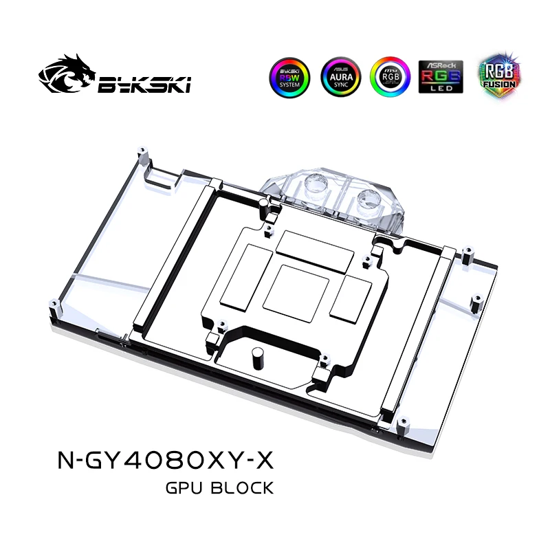 Bykski N-GY4080XY-X GPU ブロック使用 - Rtx 4080 Water Cooling Block のレビューと価格