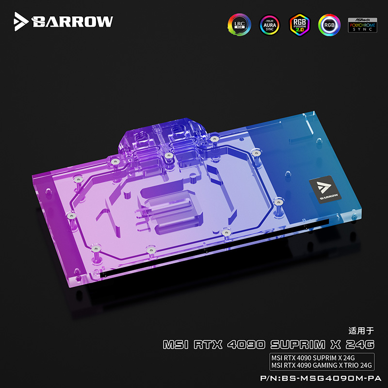 BARROW G1/4 インチ フルカバーウォーターブロック - Rtx 4090 Water Block Full Cover のレビューと価格