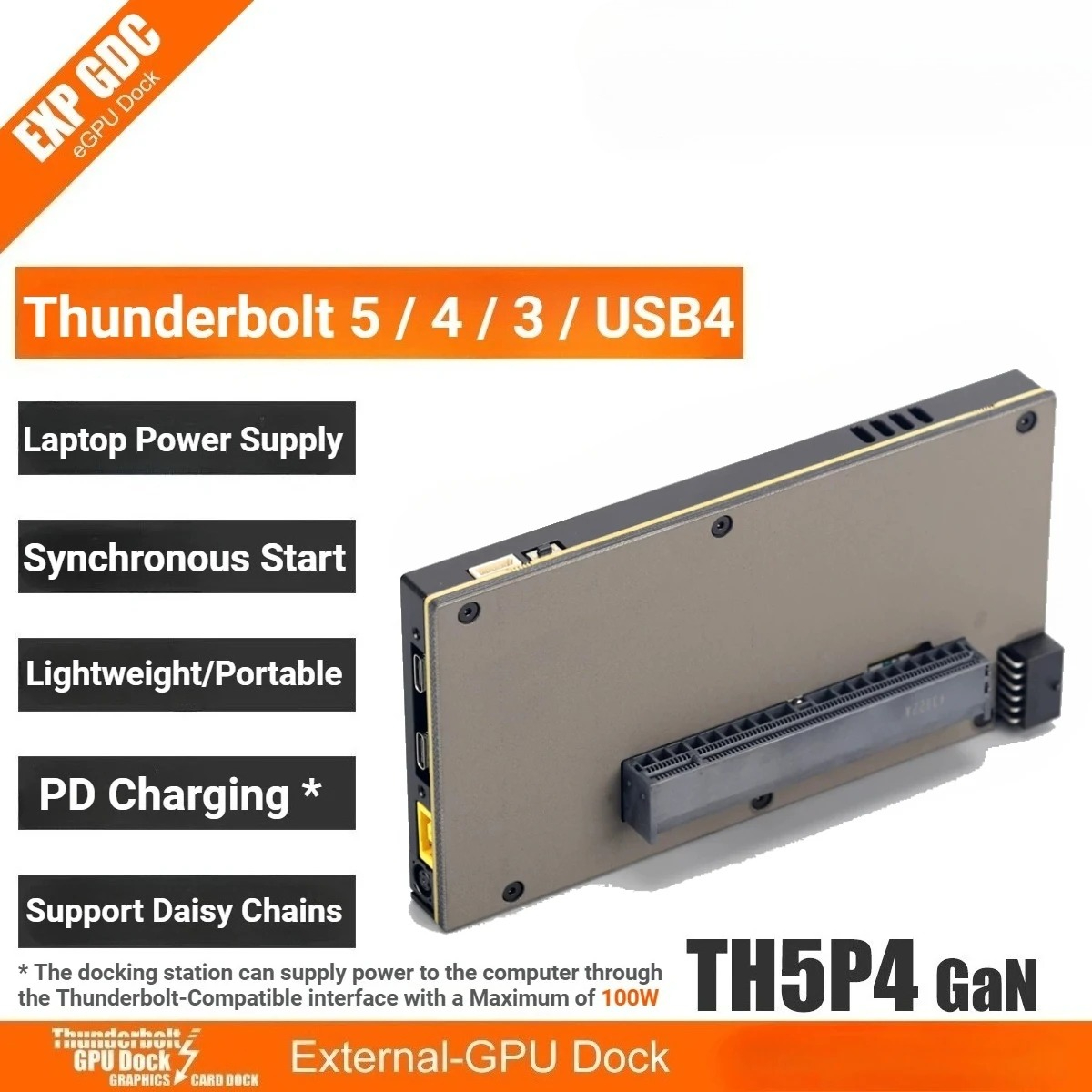 アップグレード版TH5P4GaNノートパソコン用Thunde - Gpu External Dock Egpu Thunderbolt 4 のレビューと価格