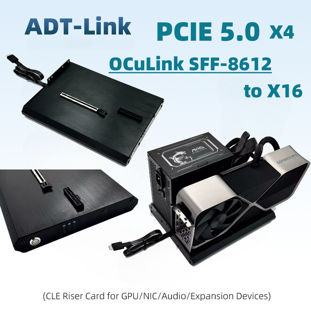 OCuLink EGPUドック PCI-e 5.0 X4 S - Oculink Gpu Dock Station のレビューと価格